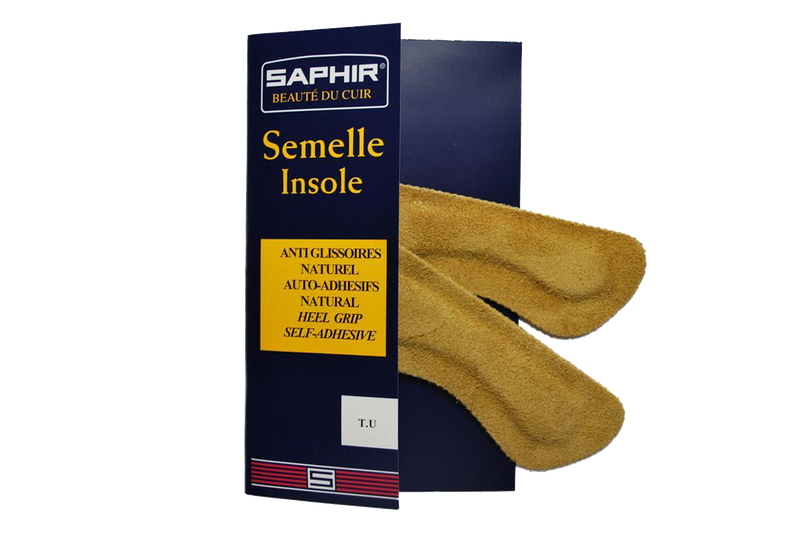 Saphir Suede Heel Grips - Natural - The Shoe Snob