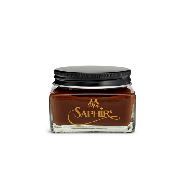 37 Medium Brown - Saphir Médaille d'Or Pommadier Cream Shoe Polish 75ml - The Shoe Snob