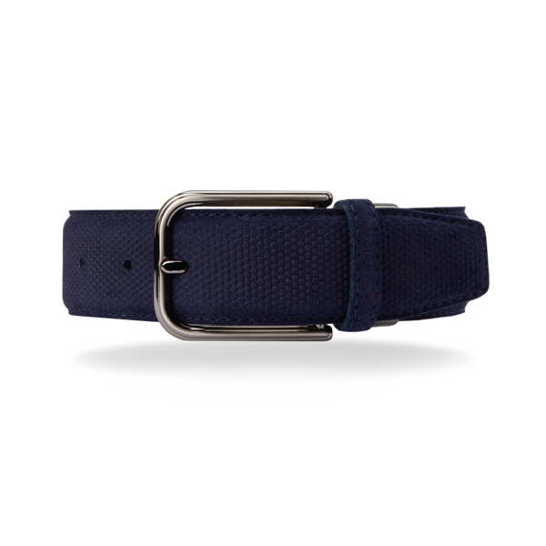 Suede Belt - Blue Suede - The Shoe Snob