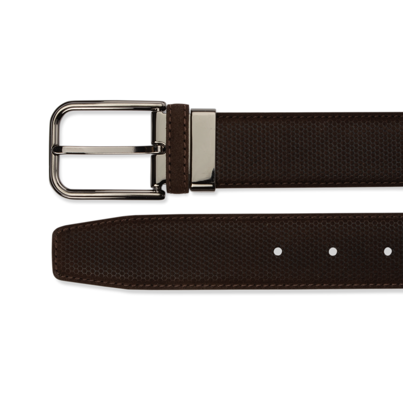 Suede Belt - Brown Suede - The Shoe Snob